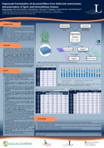 Organosolv fractionation of de-juiced fibers from Salicornia ramosissima:characterization of lignin and hemicellulose streams